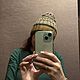 Шапка ручной работы из мериносовой шерсти. Шапки. marivladikniting. Интернет-магазин Ярмарка Мастеров.  Фото №2