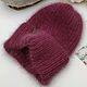 Шапка тыковка из пуха норки. Шапки. Lana WoolBoutique. Ярмарка Мастеров.  Фото №4