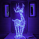 Light figures Deer made of wire. Garden figures. alexbrik. My Livemaster. Фото №5