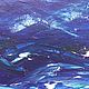  The sea! canvas, 30*30 cm. Pictures. Arthelenkey (earthelenkey). My Livemaster. Фото №5