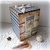 Сувениры и подарки handmade. Livemaster - original item Box "Biscuits country". Handmade.