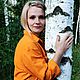 Платье - рубашка "Ромашковое лето". Платья. Льняная Ярмарка. Ярмарка Мастеров.  Фото №4