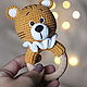 Набор тигрята. Подарок новорожденному. Delfi_toys. Интернет-магазин Ярмарка Мастеров.  Фото №2