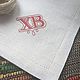 Kerchief for the temple with hand embroidery Msterskaya Smooth-3. Easter souvenirs. flax&lace. Online shopping on My Livemaster.  Фото №2
