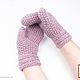 Knitted mittens made of merino/cashmere/alpaca. Mittens. Knitwear shop Fairy Tale by Irina. My Livemaster. Фото №5