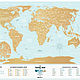 Map Of Travel Map Holiday Lagoon World. Decor. mybestbox (Mybestbox). My Livemaster. Фото №5