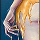 Эротическая картина маслом «Sweet honey». Картины. Елена .картины в стиле ню.(от приличных до неприличных). Ярмарка Мастеров.  Фото №5