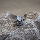 Silver ring snake 'triangle' with moonstone. Rings. Unusual Gemstone Jewelry. Online shopping on My Livemaster.  Фото №2