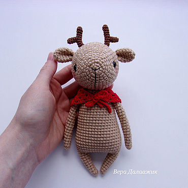 Куклы и игрушки ручной работы. Ярмарка Мастеров - ручная работа Оленёнок. Handmade.