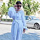 Вышитое белое платье вышиванка белым по белому, Платья, Севастополь,  Фото №1