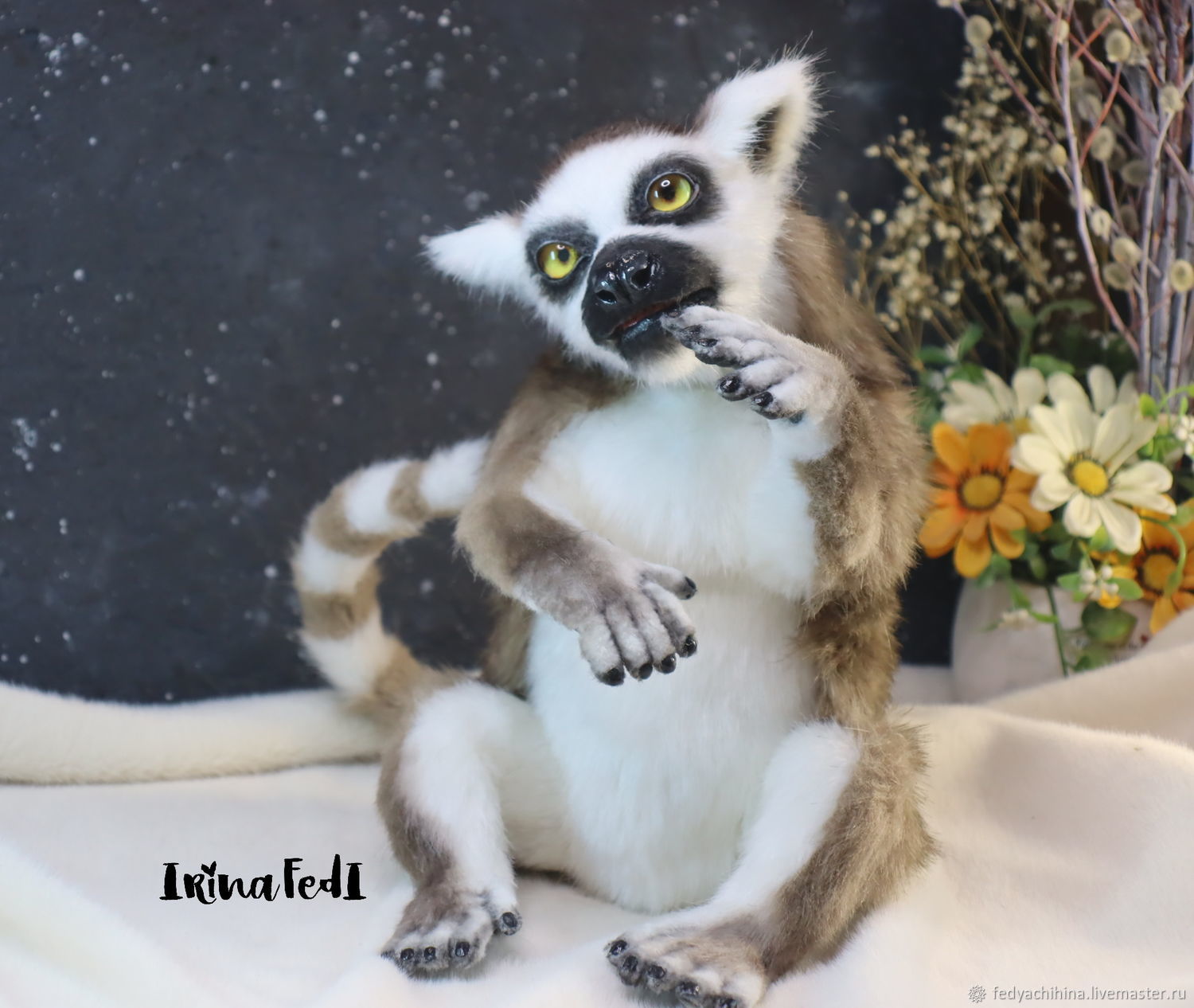 Teddy Animals: Baby Lemur Clover, Teddy Toys, Kinel,  Фото №1