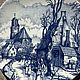 Винтаж: Тарелка настенная винтажная: Delft лот 2 шт. Тарелки винтажные. Антиквариат & Винтаж. Ярмарка Мастеров.  Фото №7