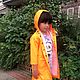 Плащ дождевик детский на кнопках мембранный легкий от дождя ветра. Верхняя одежда детская. 7х5byZuev (zuevraincoat). Ярмарка Мастеров.  Фото №4