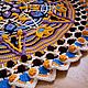 Handmade carpet colorful 'Mandala' of cord. Carpets. knitted handmade rugs (kovrik-makrame). Online shopping on My Livemaster.  Фото №2