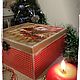 Christmas box Apple and cinnamon. Box. nikazvereva. Online shopping on My Livemaster.  Фото №2