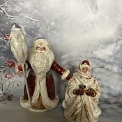 Ватная игрушка: « Дед Мороз»