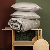 Для дома и интерьера handmade. Livemaster - original item Lux satin bed linen with EDGING. Handmade.