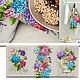 Juego de toallas de estera 'Hortensia' 3 piezas. Towels. Knitted cozy. My Livemaster. Фото №6