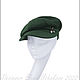 caps: Women's eight-link cap made of Italian velvet. Caps1. Elena Ushakova. Online shopping on My Livemaster.  Фото №2