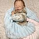 Кукла реборн Birnchen sleep. Куклы Reborn. Елена Аксенова. Ярмарка Мастеров.  Фото №4