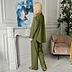 Льняной брючный костюм EGGDRESS LINEN. Костюмы. EGGDRESS (Eggdress). Интернет-магазин Ярмарка Мастеров.  Фото №2