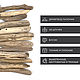 Дрифтвуд (морское дерево) 40 шт, Природные материалы, Сочи,  Фото №1
