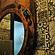 Loft. Mirror porthole. Steampunk mirror. Mirror loft. Mirror. 'My s Muhtarom'. My Livemaster. Фото №5