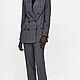 Костюмная шерсть в клетку Hugo Boss. Ткани. You.ra tkani. Ярмарка Мастеров.  Фото №5