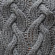 Grey dress braids. Dresses. SHAPAR - knitting clothes. My Livemaster. Фото №5
