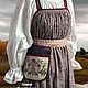 Сарафан и рубаха длинная "Глаша", Народные костюмы, Борское,  Фото №1