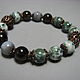 Bracelet moss agate, agate Botswana, rauchtopaz Mystery forest. Bead bracelet. Beautiful gifts for the good people (Alura-lights). My Livemaster. Фото №5