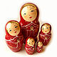 Matryoshka 5 local 'Dasha Matreshkina', Dolls1, Sarov,  Фото №1