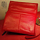Clutch bag (red gloss). Clutches. Pavel Pestov - Handmade. Online shopping on My Livemaster.  Фото №2