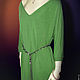Order Knitted dress 'Lime'. Lana Kmekich (lanakmekich). Livemaster. . Dresses Фото №3