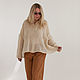 Блузка кэжуал из крапивы цвета crème brûlée MUHA-355d. Блузки. MUHA (vintagechic). Интернет-магазин Ярмарка Мастеров.  Фото №2