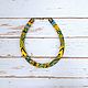 Bead harness 'Bright motif». Necklace. Natalya | Handmade jewelry  |. My Livemaster. Фото №4