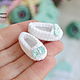 Set Baby mint in stock. Scrapbooking Elements. Natalie crochet flowers. My Livemaster. Фото №5