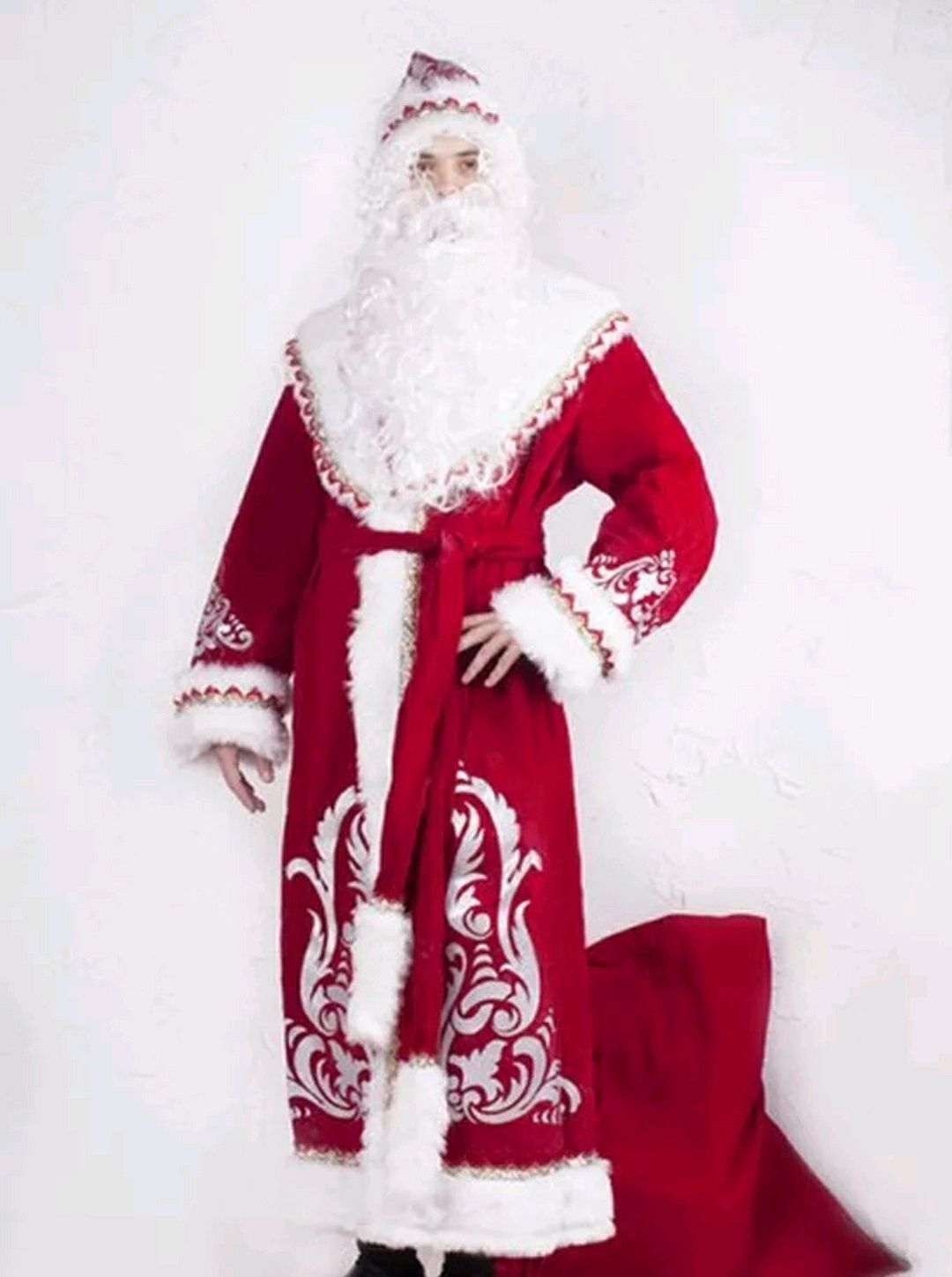 Шикарный костюм Деда Мороза
