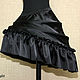Lush chiffon skirt crinoline. Skirts. Gleamnight bespoke atelier. My Livemaster. Фото №5