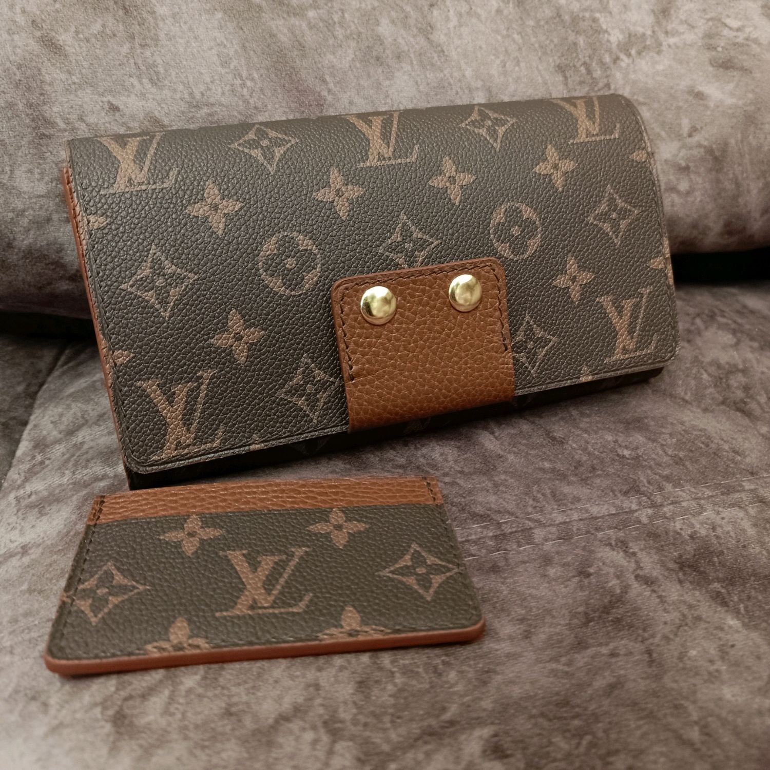 Кошелек из Louis Vuitton (original) ручной работы в интернет-магазине на  Ярмарке Мастеров | Кошельки, Санкт-Петербург - доставка по России. Товар  продан.