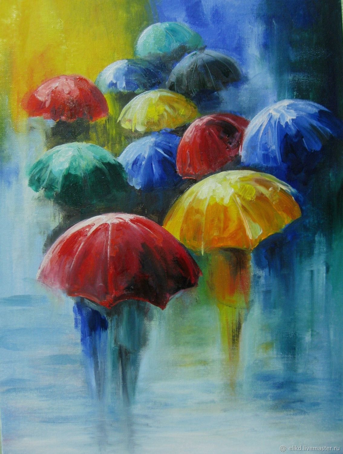 Картина "Яркие краски дождя", Картины, Ефремов,  Фото №1