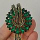 Заказать Винтаж: ВИНТАЖ СТИЛЬ Брошь Цветочный круг. Vintage & Jewelry by Ev. Ivanovskaia. Ярмарка Мастеров. . Броши винтажные Фото №3