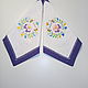 Order  Double napkins with embroidery. IRIS Tekstil & Vyshivka. Livemaster. . Swipe Фото №3