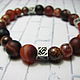 Bracelet with agate and sardonyx ' In the colors of heat'. Bead bracelet. Beautiful gifts for the good people (Alura-lights). My Livemaster. Фото №4