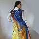 Sundress ' Kiss. Klimt'. Dresses. silk wool. My Livemaster. Фото №4