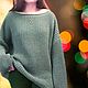 Свитер вязаный из ангоры с шерстью L-XL. Свитеры. Sweater Star Вязание на заказ.. Ярмарка Мастеров.  Фото №8
