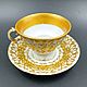 Винтаж: Чайная пара с золотом Meissen 19 век Фарфор / 0303254. Кружки винтажные. Phoenix Antique • Феникс Антик. Ярмарка Мастеров.  Фото №7