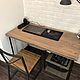 Стол письменный из дерева. Столы. WOOD LOFT (woodloftmsk). Ярмарка Мастеров.  Фото №4