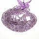Розовый аметист 4мм нить 20см (арт.Ам 28). Бусины. Beads. Интернет-магазин Ярмарка Мастеров.  Фото №2