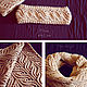 Crochet Apricot set, knitted scarf and bandage, Headwear Sets, Minsk,  Фото №1